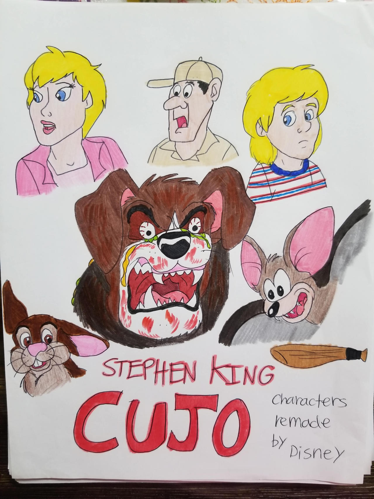 Disney's Cujo by Ariel1989GloryHoundz on DeviantArt