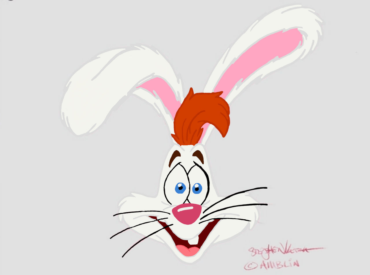 Roger Rabbit Red Face Roger Rabbit Re-Disneyland by Ariel1989GloryHoundz on DeviantArt