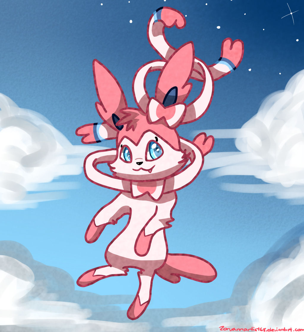 Sylveon Used Fly - It's Super Effective !