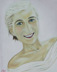 Princess Diana.......an oil painting