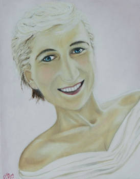 Princess Diana.......an oil painting