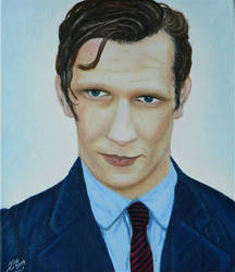 Matt Smith....an oil painting