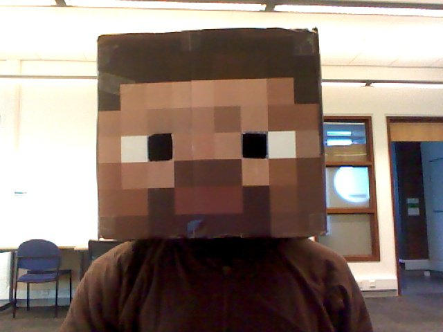 Real Minecraft Neck Minecraft head by TaroNuke on DeviantArt