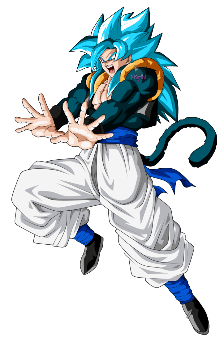 Gogeta Super Saiyajin 4 Blue by NarihiCharm on DeviantArt