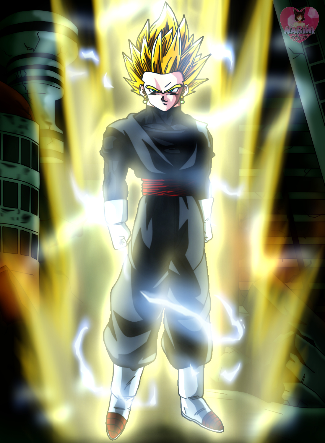 Gogeta Super Saiyajin 4 Blue by NarihiCharm on DeviantArt