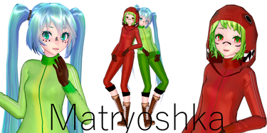 [MMD]Matryoshka GIRLS DL