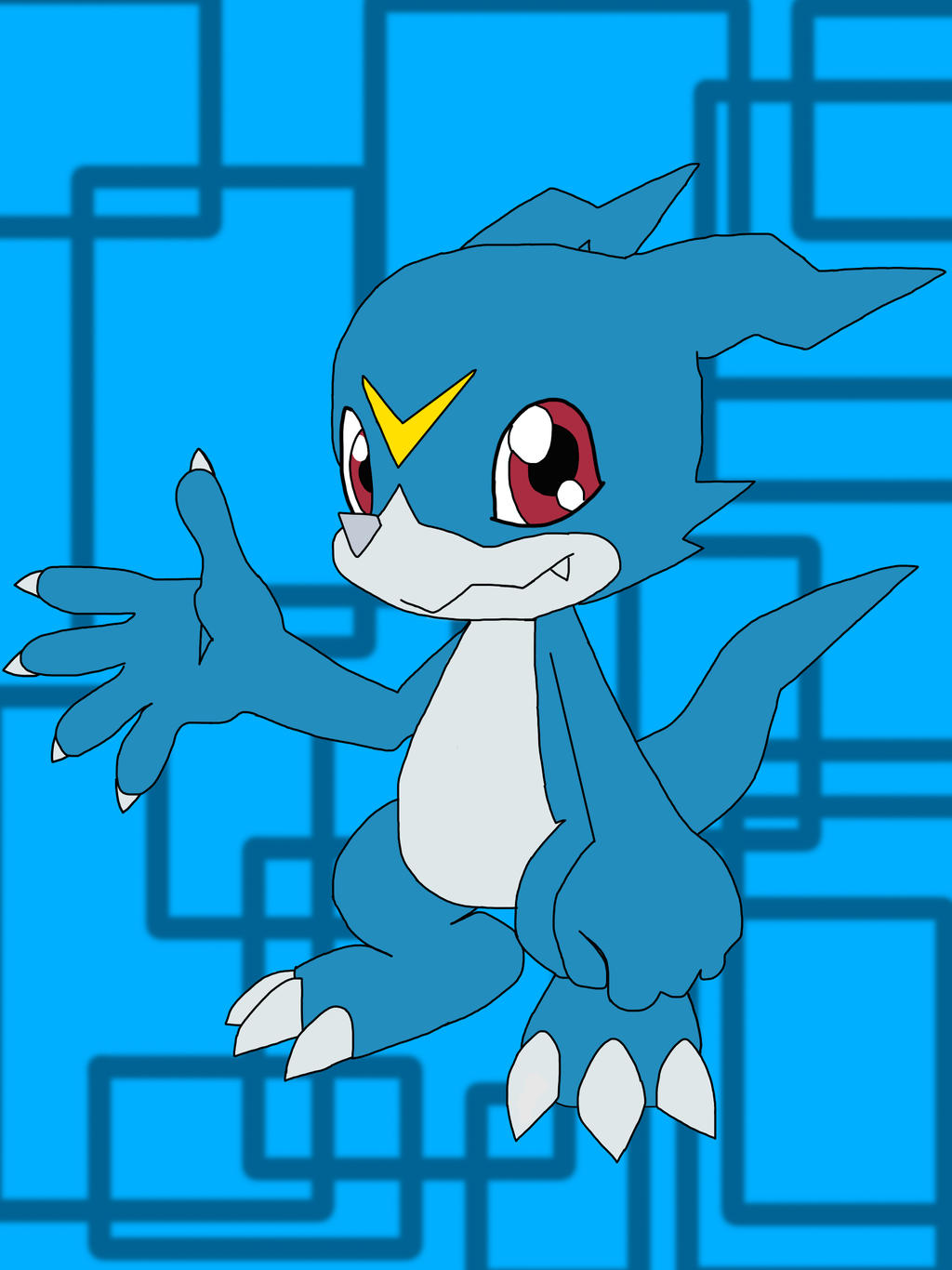 .:veemon:. by G-MangaStudio on DeviantArt