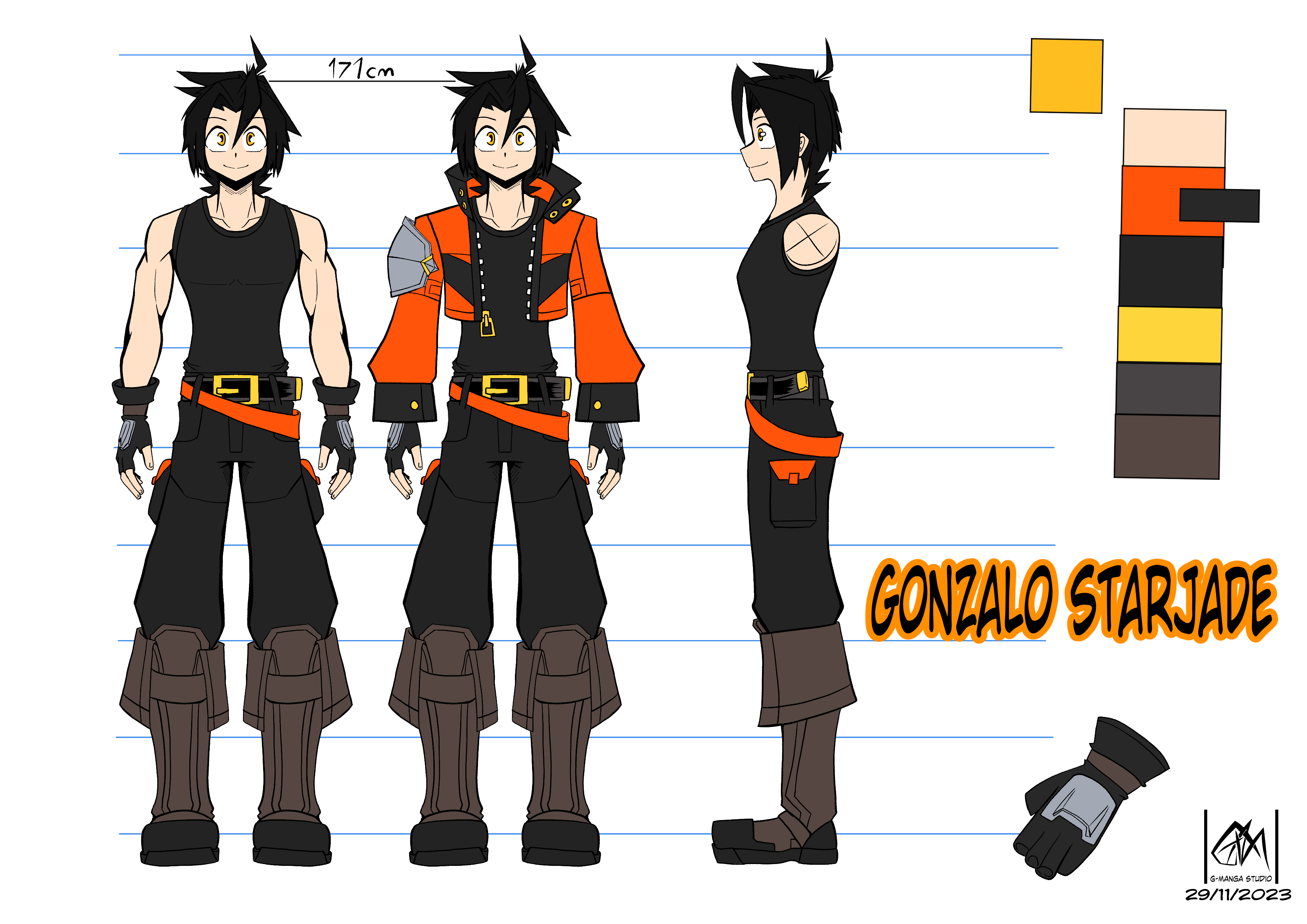 Gonzalo Starjade Rotation OC by G-MangaStudio on DeviantArt