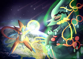 Deoxys vs Mega Rayquaza