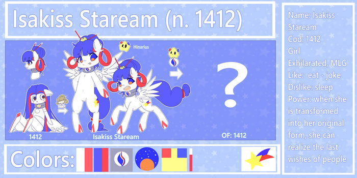 MLP OC. Isakiss Staream (n. 1412)