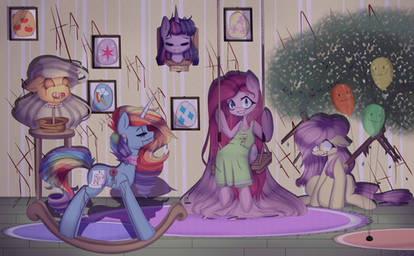 The Pinkamena toys