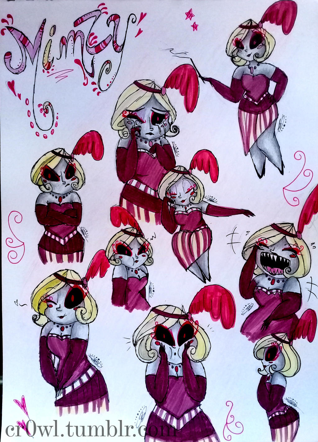 Mimsy Fizzlewick Mimzy Sketches by CrowlKitsune on DeviantArt