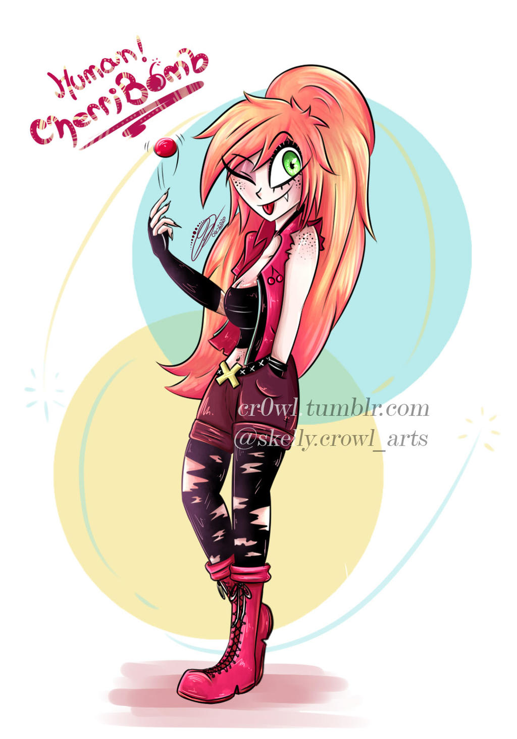 Bombhuman Human Cherri Bomb by CrowlKitsune on DeviantArt
