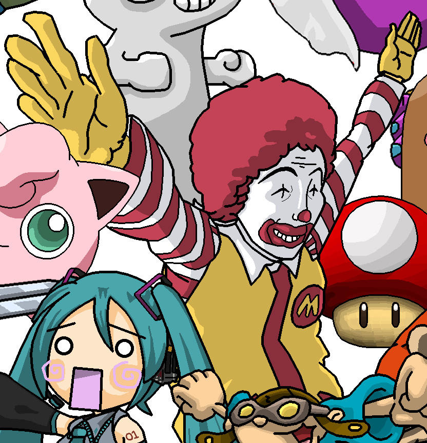 Ran Ran Ru Ronald McDonald (Asian Ronald McDonald) by BeardBeyond on ...