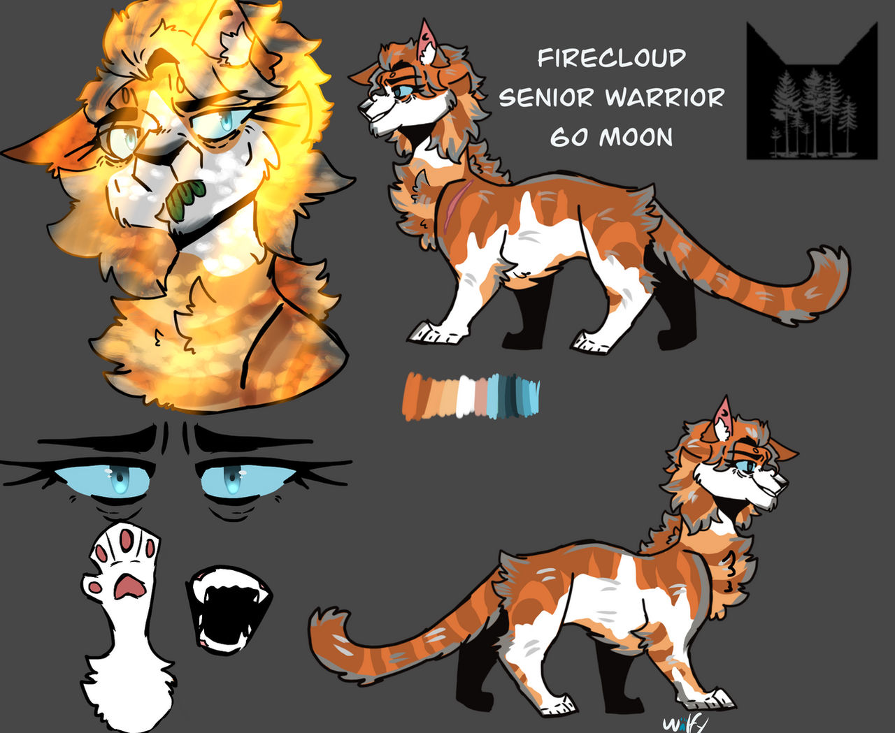 Justice Firecloud Model Firecloud by Wolfifoxy on DeviantArt