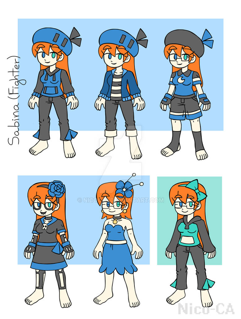 OCs Chart - Sabina 2 by NicoCA1 on DeviantArt