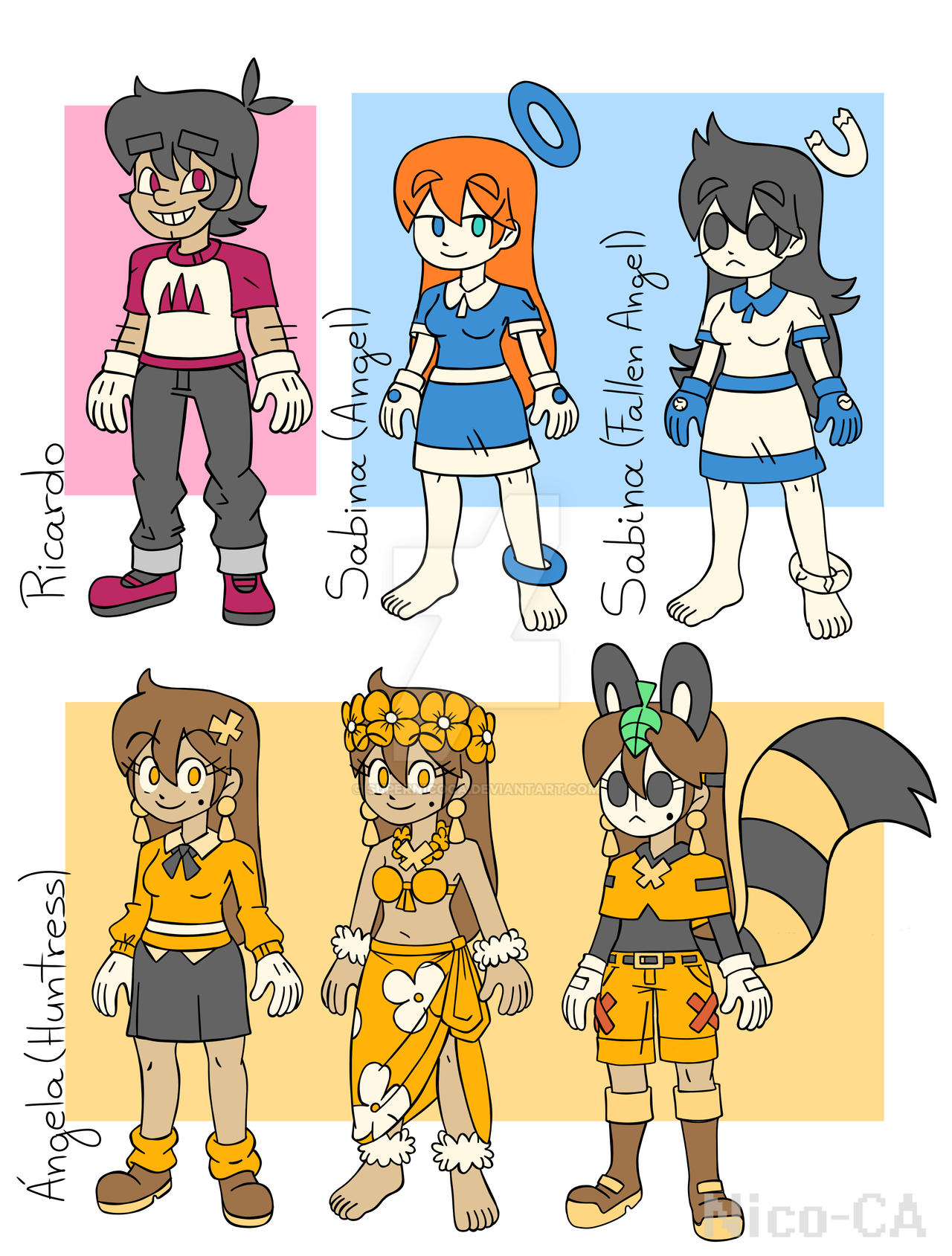 OCs Chart - Friends 2 by supernicoca on DeviantArt