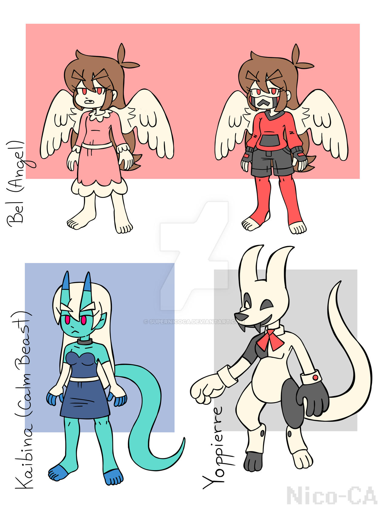 OCs Chart - Various 2 by supernicoca on DeviantArt
