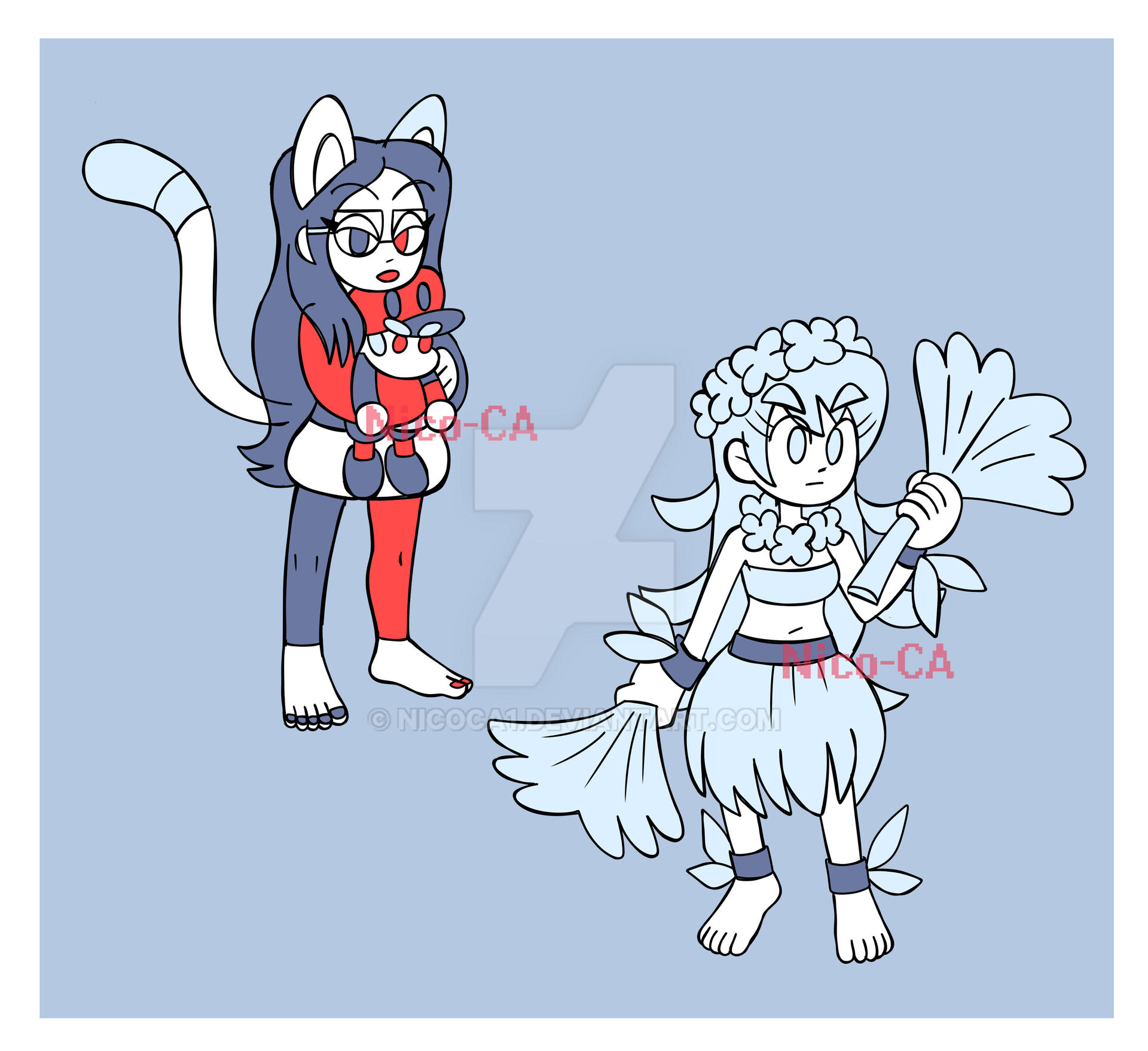 Nico Tale The Tale of Two Nico - Julia and Akiri by NicoCA1 on DeviantArt
