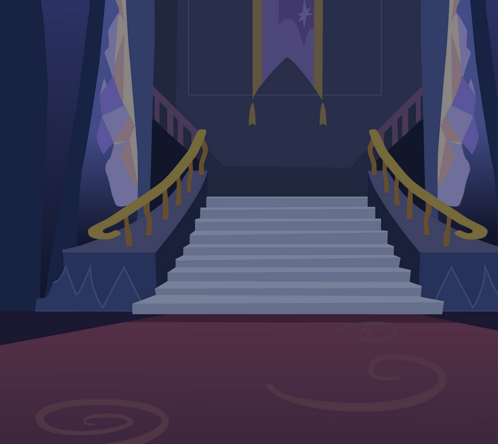 Twilight's castle background by moonwhisperderpy