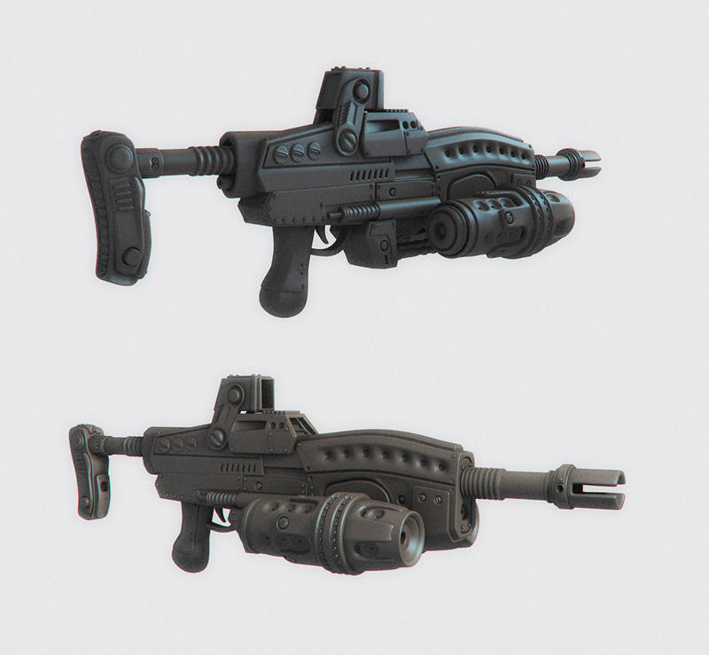 electro magnetic rifle by iRj on DeviantArt