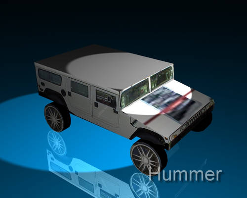 first vehicle - Hummer