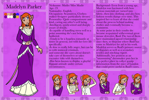 Madelyn Parker Reference