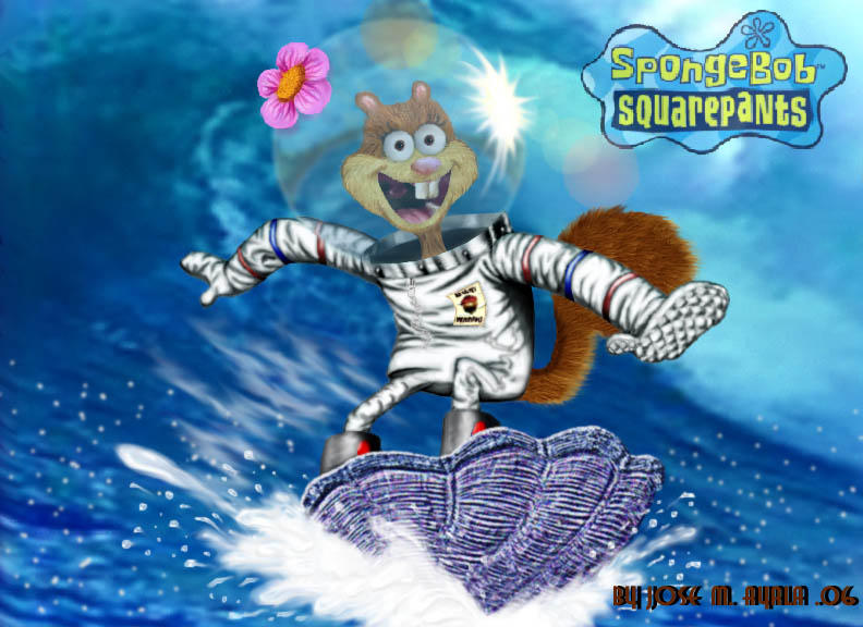 Sandy the underwater squirrel by jayala266 on DeviantArt