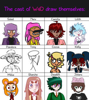 The Cast of W4D Draw Themselves