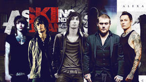 Asking Alexandria Over The Years Wall