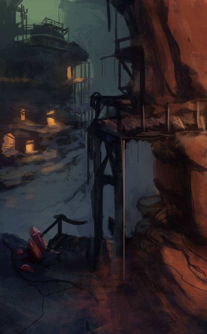 Mine Concept by AlexKuhn on DeviantArt