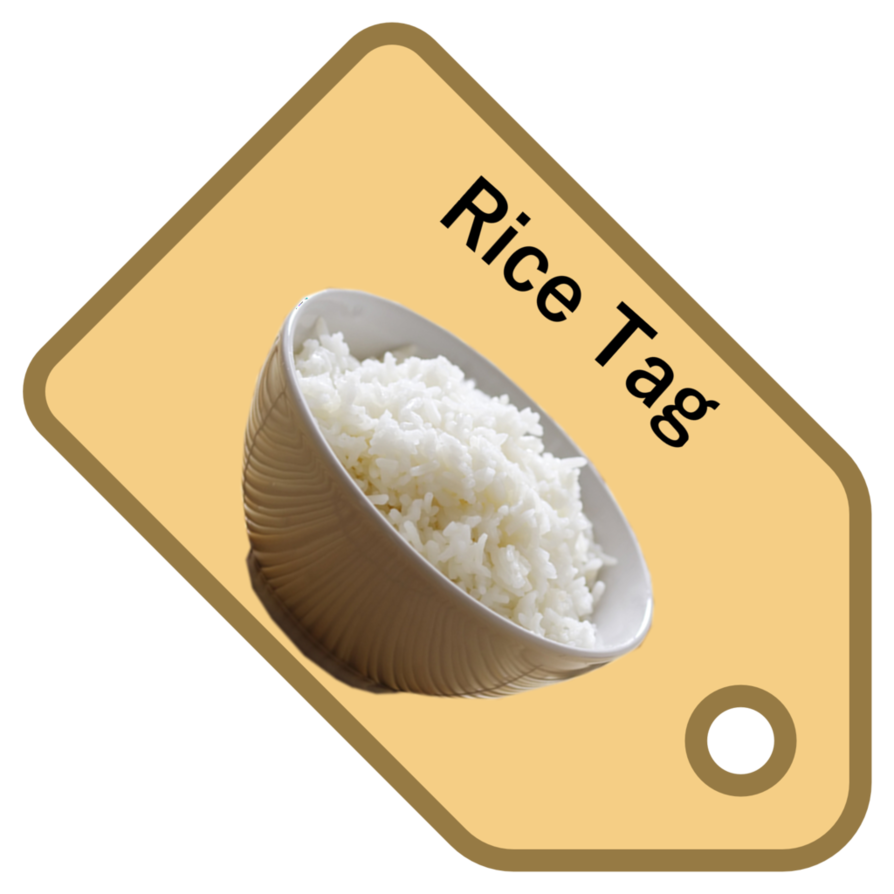Extra Rice Tag Rice Tag Is Life by EpicKCO1Gamer on DeviantArt