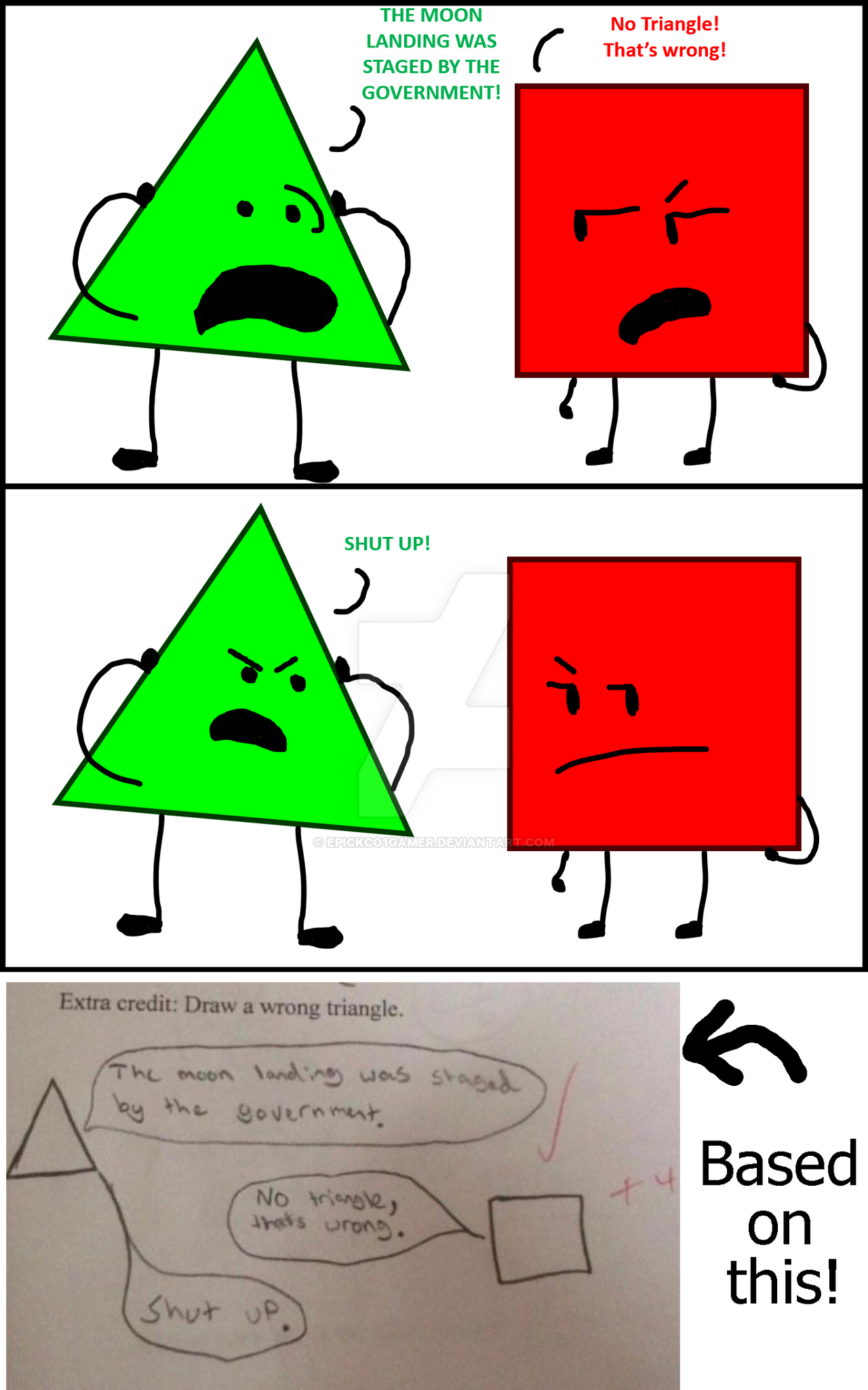 Draw a Wrong Triangle by EpicKCO1Gamer on DeviantArt