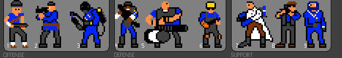 8-bit tf2 characters BLU