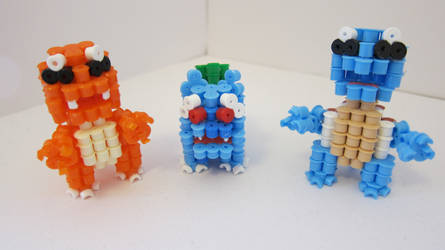 PerlerBeads - Pokemon Gen 1 Starters