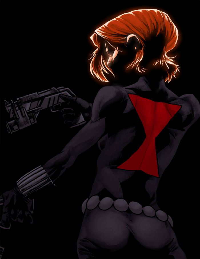 B - is for Black Widow