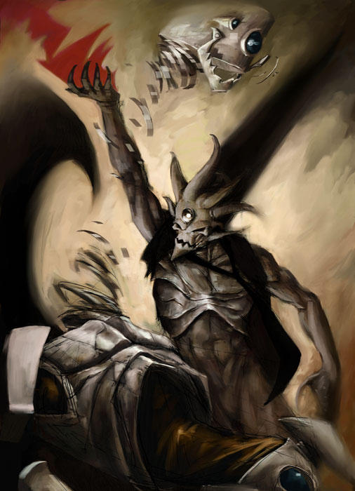 The Proud Shout of Evil by anklesnsocks on DeviantArt