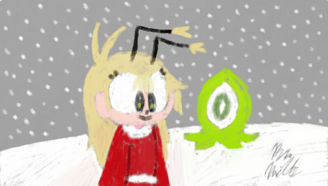 Martian Christmas - Art Academy Sketchpad