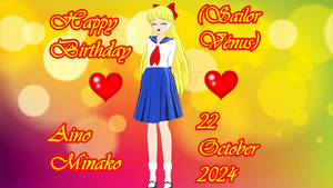 Happy Birthday Minako Aino (Sailor Venus)