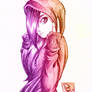Hikaru in a Hoodie