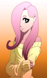 Fluttershy Humanized