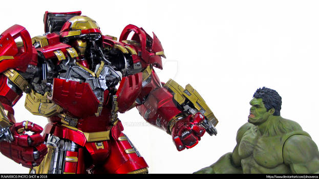 Hulkbuster vs Hulk - Dia del Comic 2018, Lima Peru