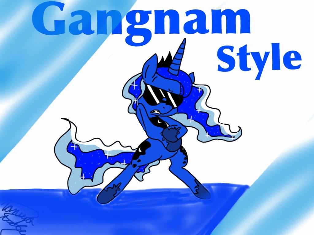 Gangnam style Luna