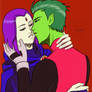 Beast Boy and Raven