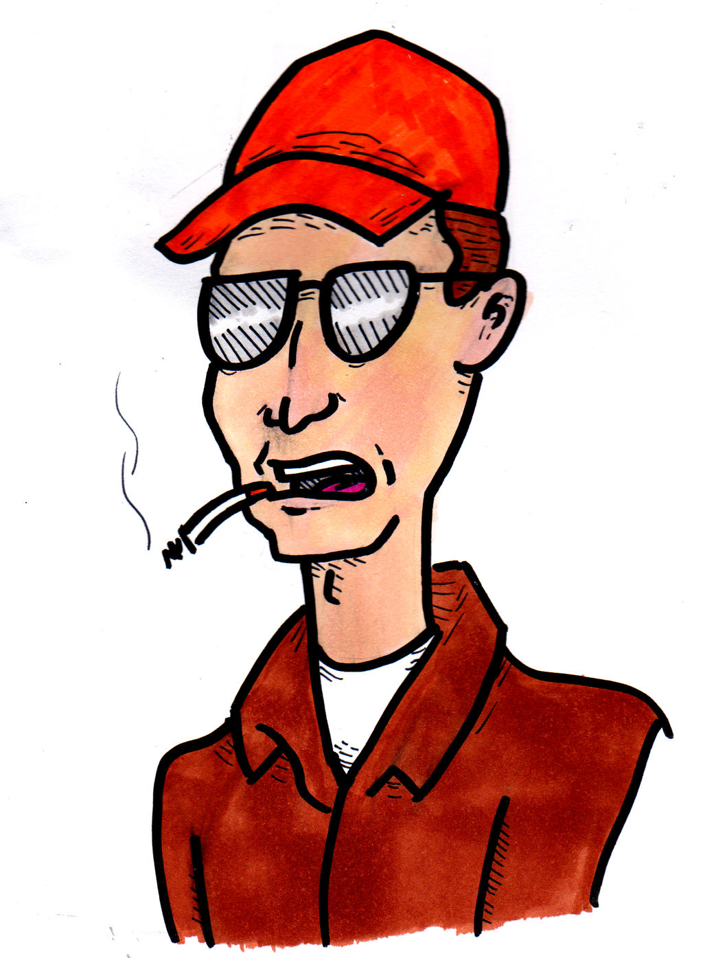 dale gribble by Maegaly on DeviantArt