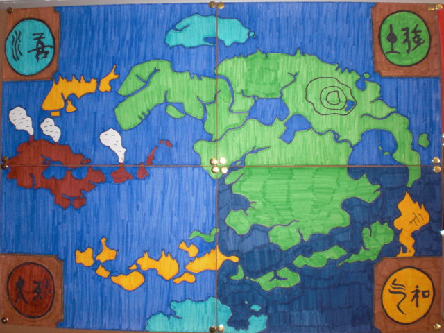Notes on map of the world of Avatar by GPMAsss2 on DeviantArt