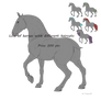 Horse lineartPackage 1