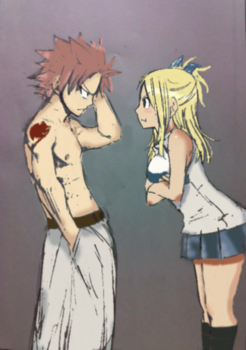 Natsu being Scolded