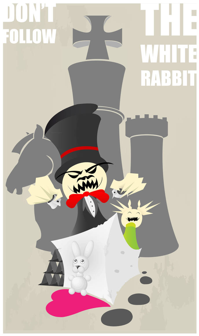 Don't follow the white rabbit by Sunstalker on DeviantArt