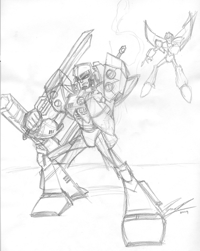 WIP - Megatron vs Starscream